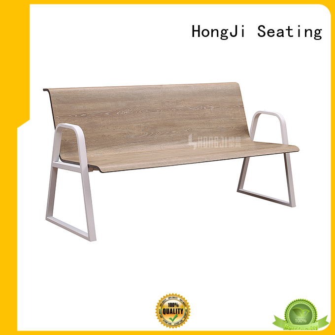 Hongji Steel Public Bench Hospital Visitor 3 Seater Waiting Seat H72D-3