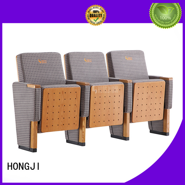 HONGJI Brand furniture 3d durable custom lecture theatre chairs