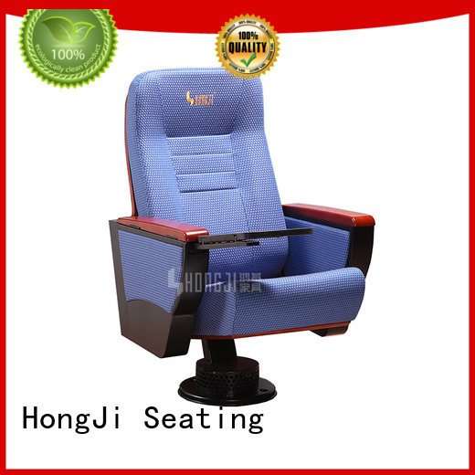 HONGJI 2 seat theater seating manufacturer for office furniture