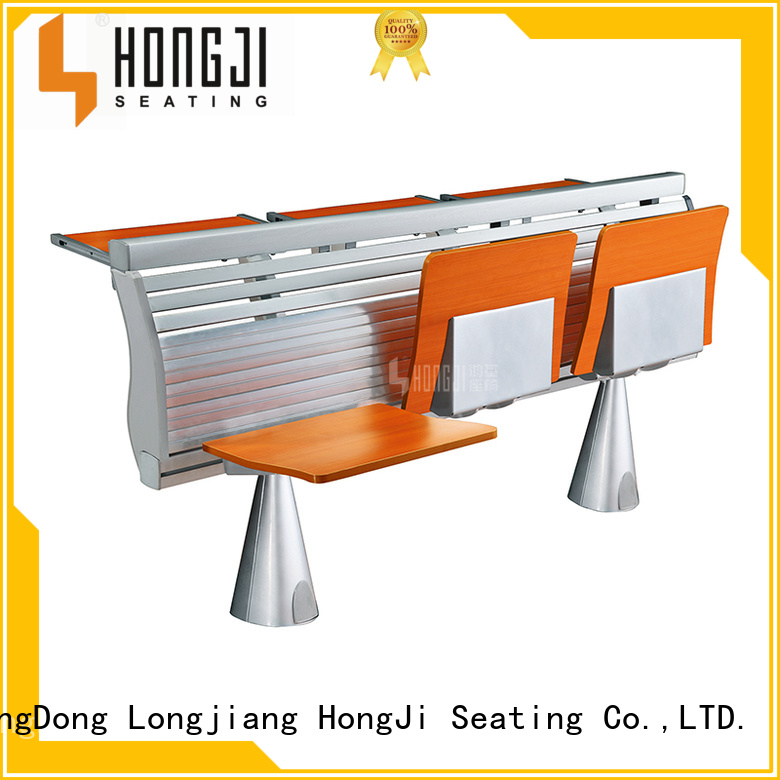 chairs metal school desk school university HONGJI