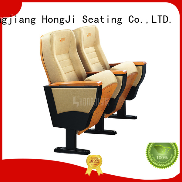 HONGJI 3 seat theater seating manufacturer for cinema