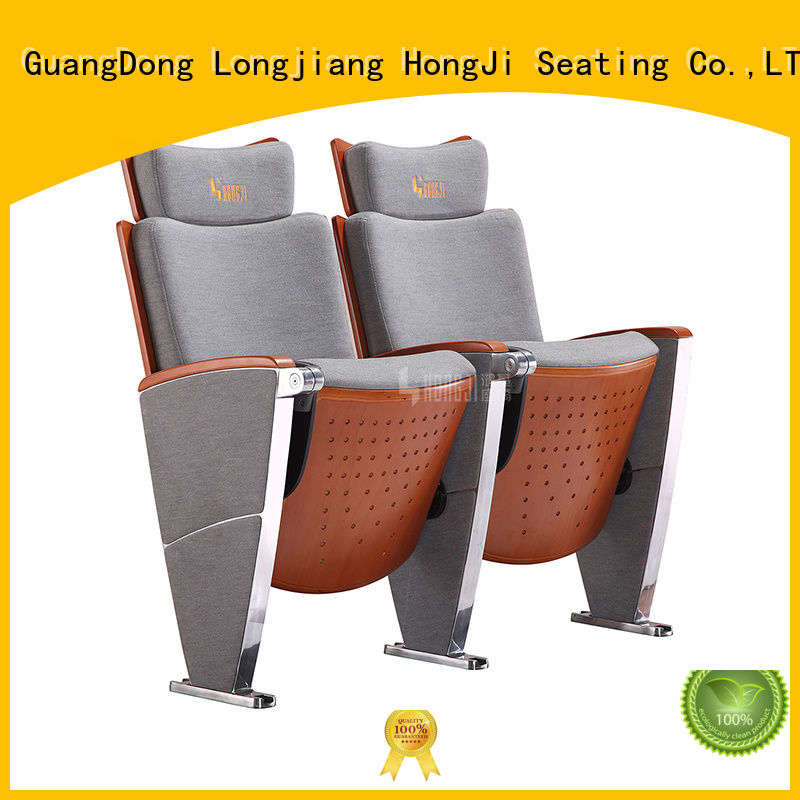 HONGJI newly style auditorium theater seating manufacturer for student