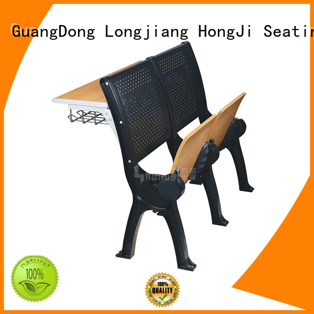 HONGJI ISO14001 certified school desk dimensions for school