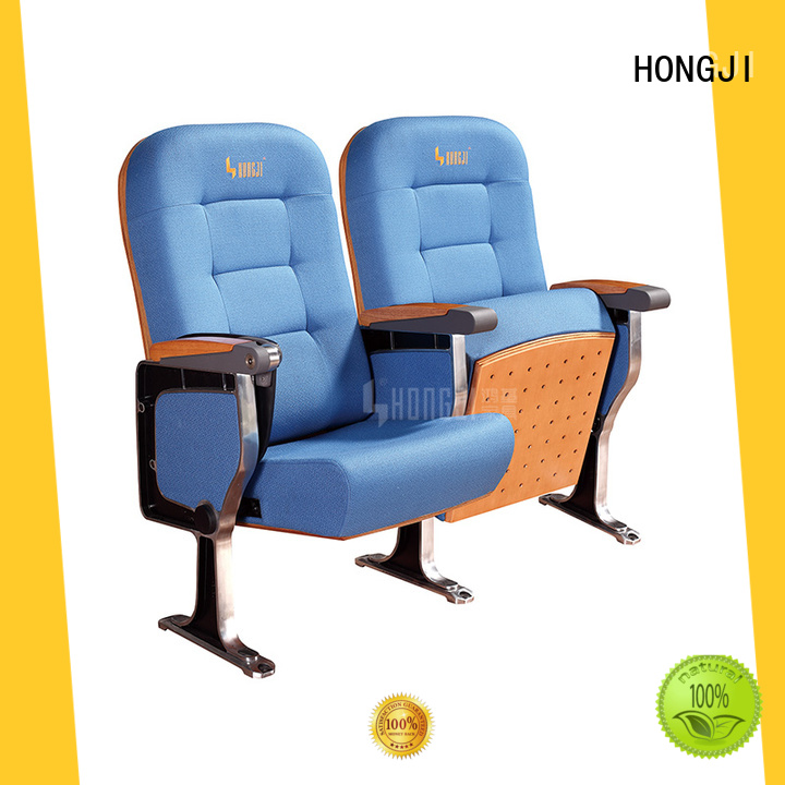 HONGJI newly style lecture hall seating design supplier for cinema