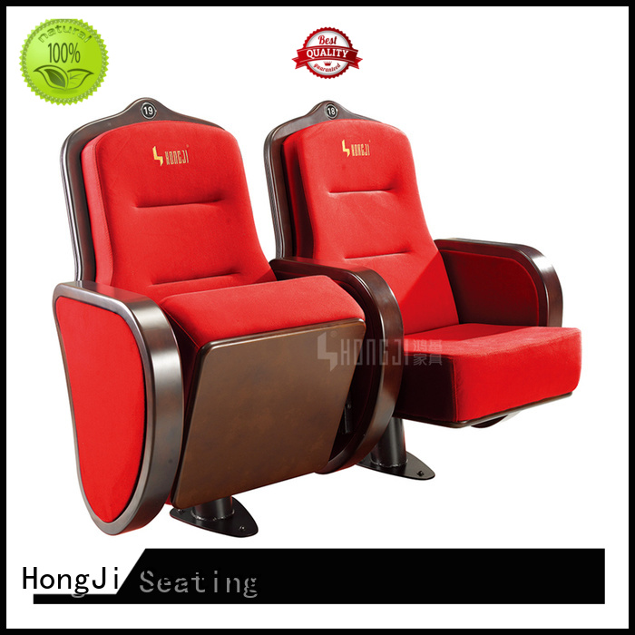 HONGJI newly style auditorium chair supplier for student