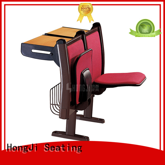 HONGJI ISO9001 certified classroom chair with desk supplier for university