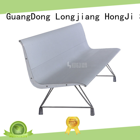 HONGJI h63d3 hospital waiting chair fine workmanship for airport