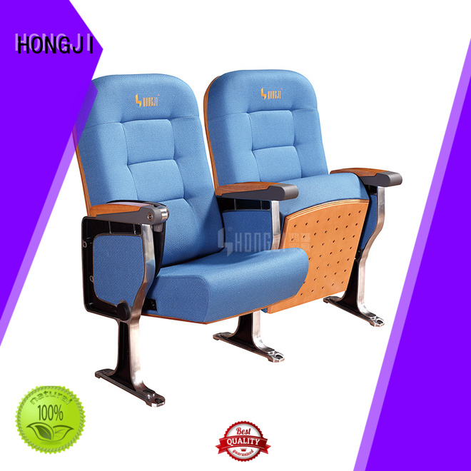 HONGJI stackable auditorium chairs supplier for office furniture