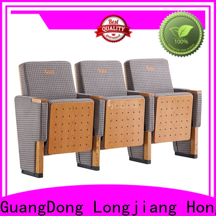 HONGJI outstanding durability stadium theater seating furniture manufacturer for university classroom