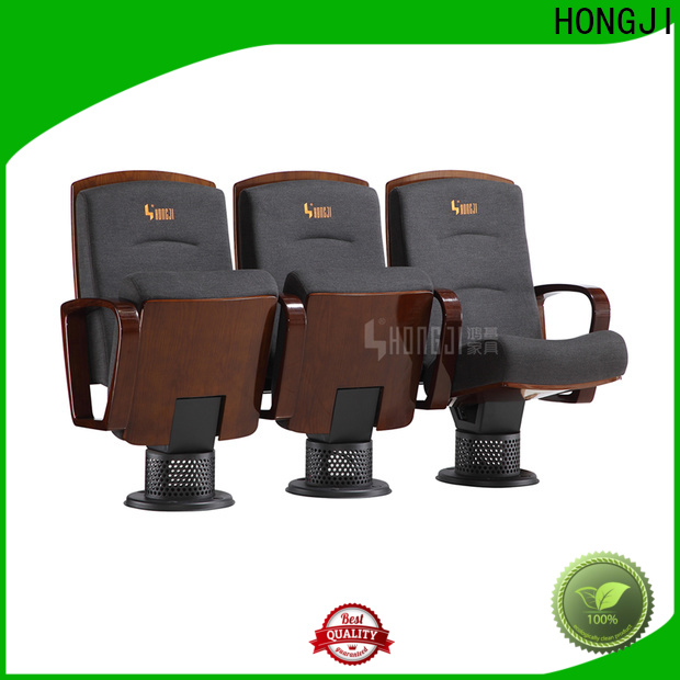 HONGJI newly style 5 seat theater seating supplier for student