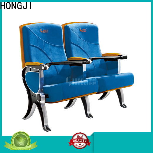 HONGJI two seat theater seating factory for cinema