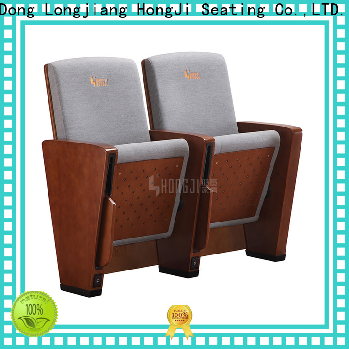 HONGJI stackable auditorium seating factory for office furniture