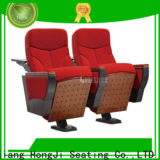 HONGJI outstanding durability 2 seat theater seating factory for office furniture