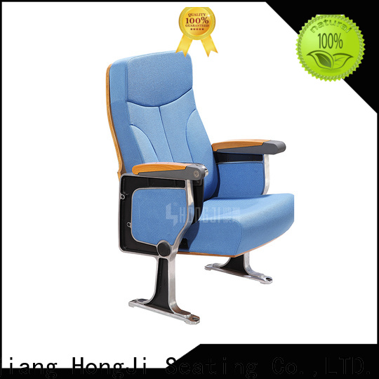 HONGJI newly style church auditorium chairs manufacturer for student