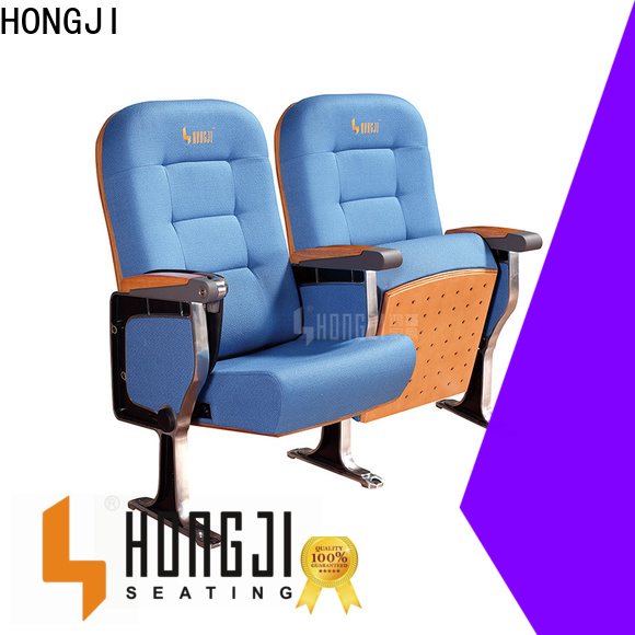 HONGJI unparalleled stadium theater seating furniture manufacturer for student