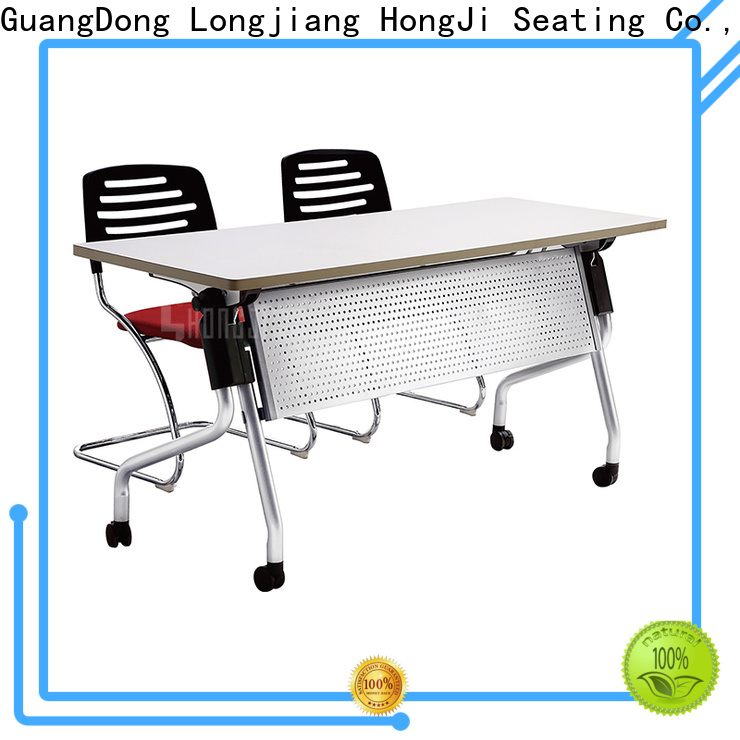 HONGJI foldable office desk factory for school