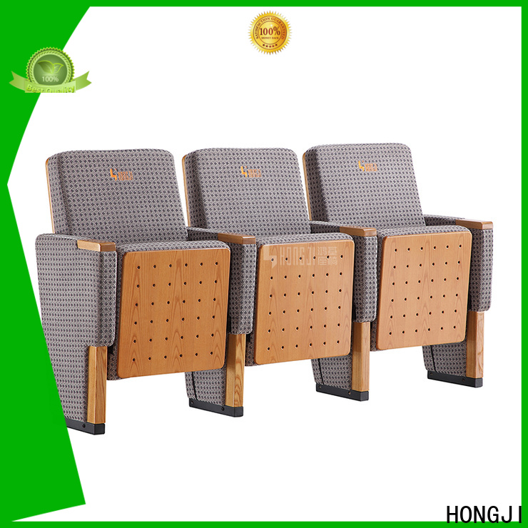 HONGJI 2 seat theater seating supplier for cinema