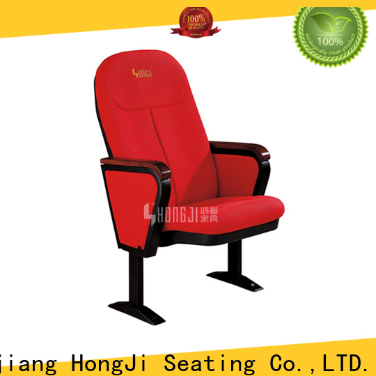 HONGJI newly style cinema hall chairs manufacturer for office furniture