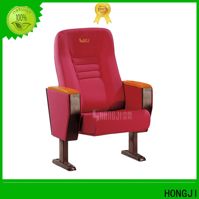 HONGJI elegant 5 seat theater seating factory for university classroom