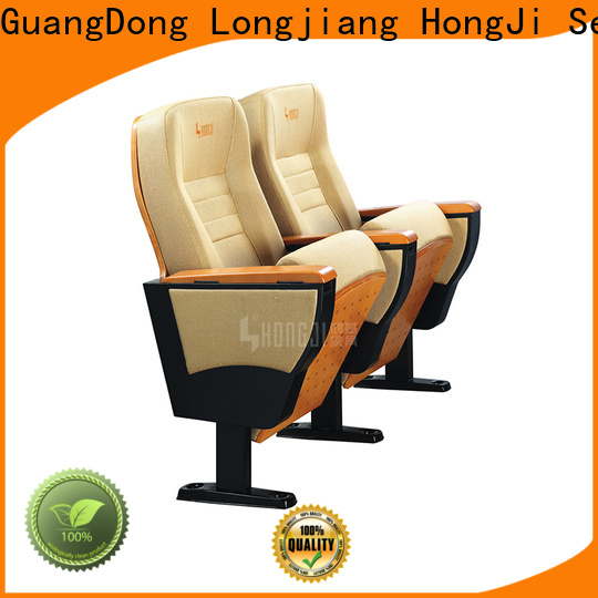 HONGJI excellent theater chair dimensions supplier for cinema