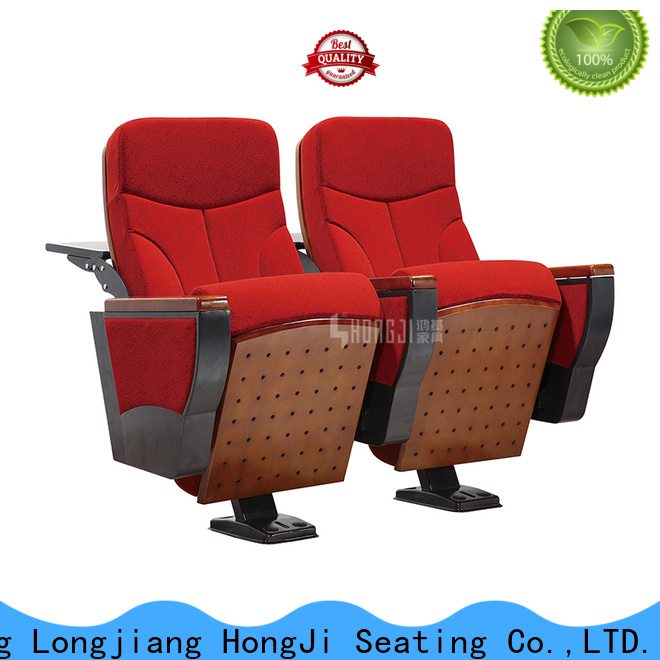 HONGJI elegant affordable theater seating manufacturer for student