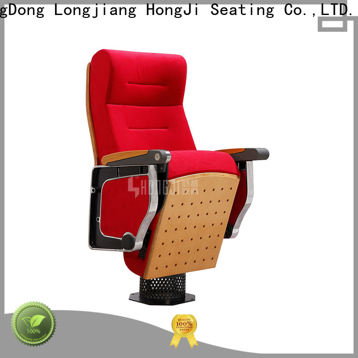 HONGJI folding auditorium chairs supplier for cinema