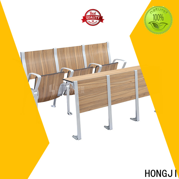 HONGJI ergonomic school desk chair combo manufacturer for university