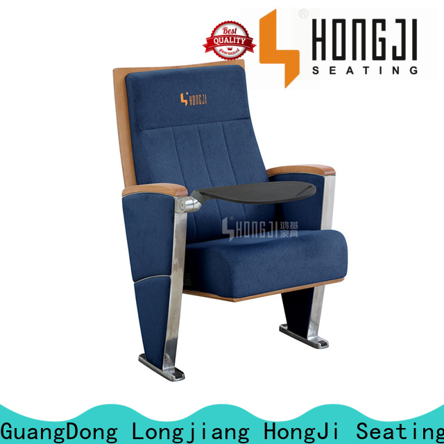 HONGJI double theater chairs factory for university classroom