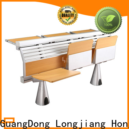 HONGJI ISO14001 certified school desk chair factory for high school