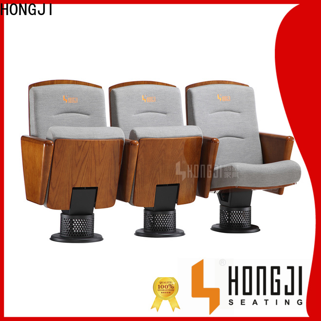 HONGJI high-end stackable auditorium seating supplier for student