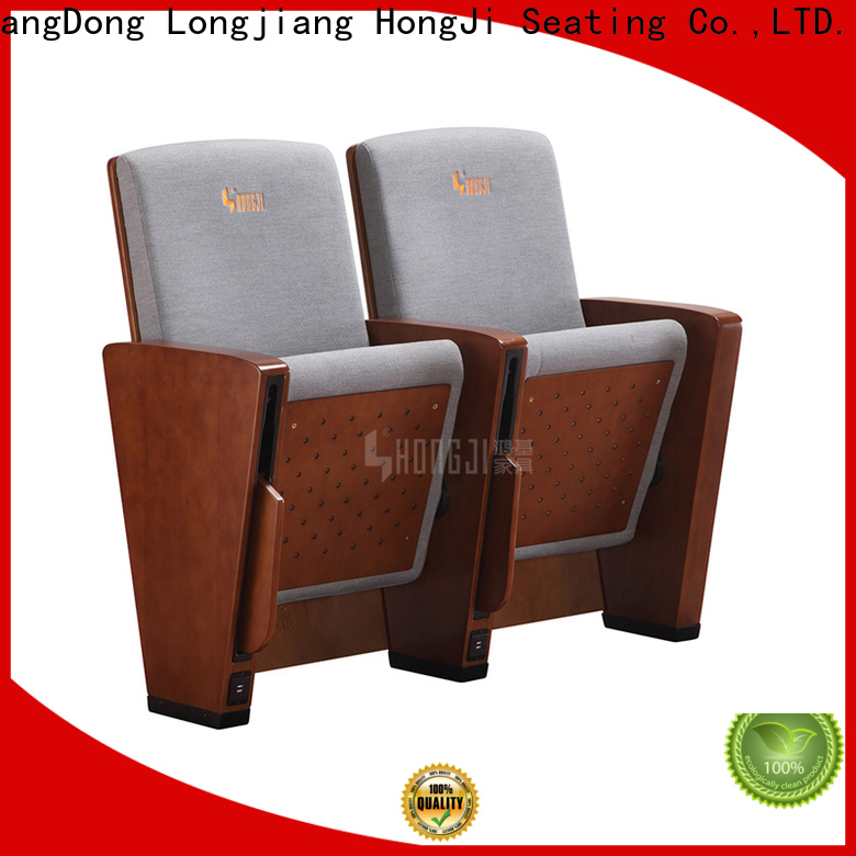 HONGJI newly style auditorium seating design standards manufacturer for university classroom