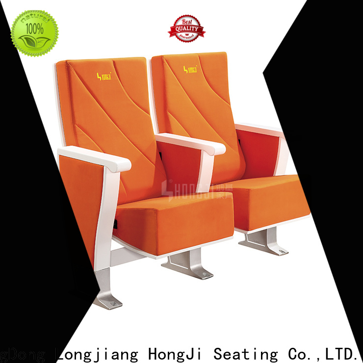 HONGJI elegant custom theater seating manufacturer for sale