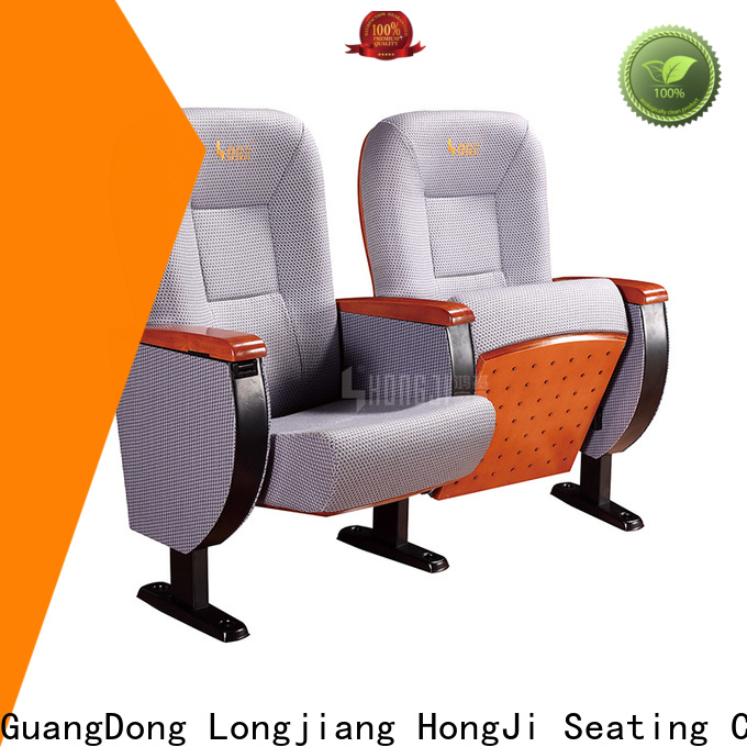 HONGJI elegant high end theater seating manufacturer for student