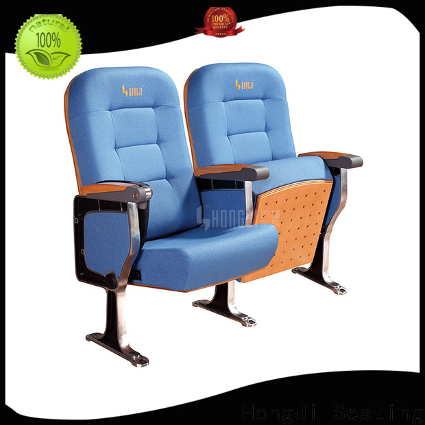 HONGJI leather theater seats manufacturer for student