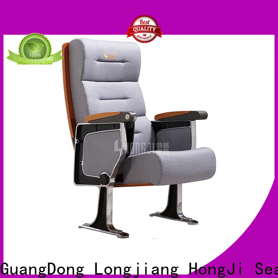 HONGJI fabric theater seating factory for student