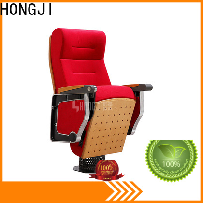 outstanding durability red leather theater chairs newly style supplier for sale