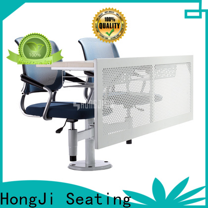 HONGJI ISO14001 certified class desk supplier fpr classroom