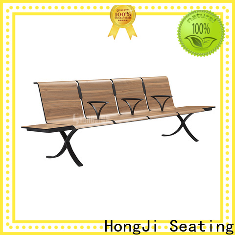 HONGJI durable in use modern reception chairs public seating solution for bank