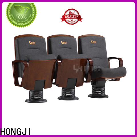 HONGJI elegant auditorium theater seating manufacturer for office furniture