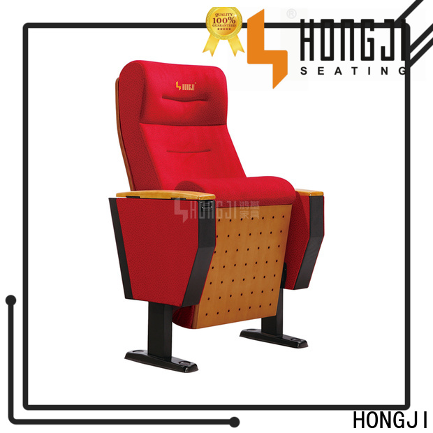 HONGJI elegant auditorium theater seating supplier for university classroom