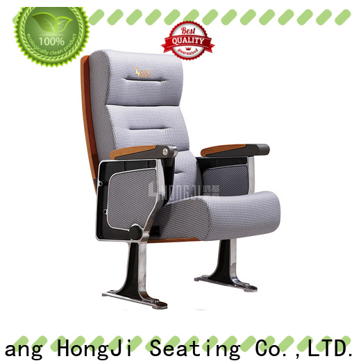 HONGJI elegant lecture hall seating manufacturer for sale