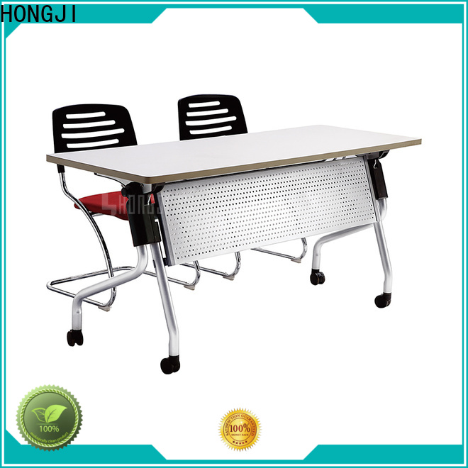 HONGJI movable large office desk factory for classroom