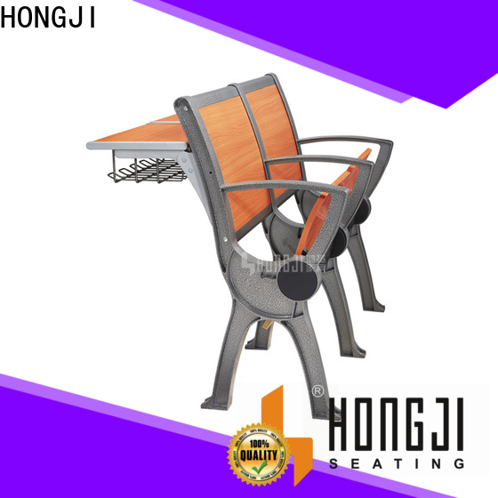 HONGJI ISO9001 certified classroom chair with desk supplier for school