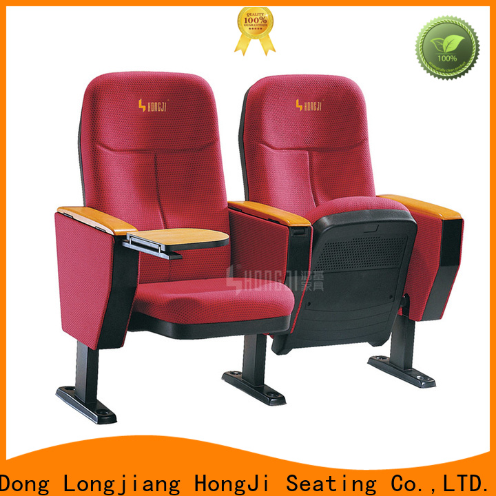 HONGJI newly style church chairs manufacturer for university classroom