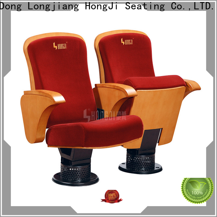 HONGJI newly style 2 seat theater seating manufacturer for cinema