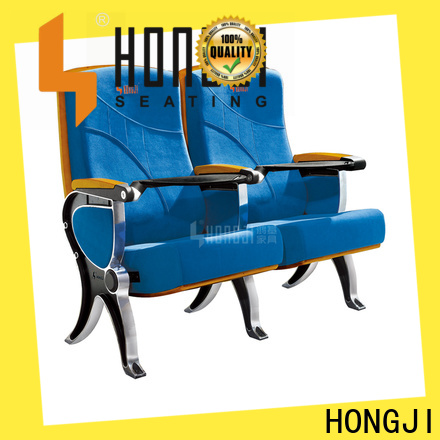 HONGJI excellent 2 seat theater chairs factory for sale