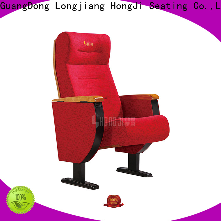 HONGJI high-end church auditorium chairs supplier for cinema