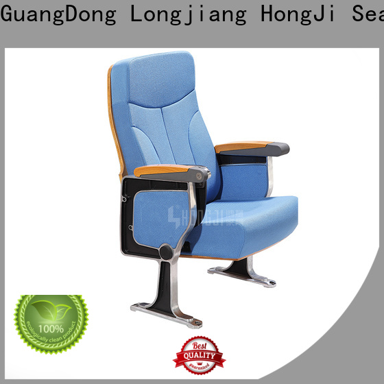 HONGJI outstanding durability fabric theater seating supplier for office furniture