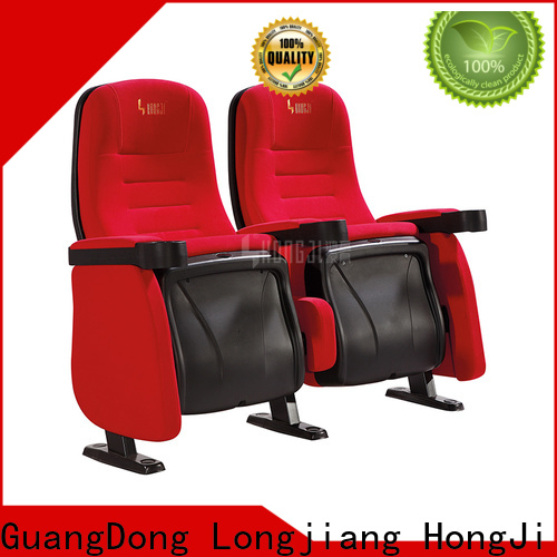 HONGJI odm movie theater chairs competitive price for importer