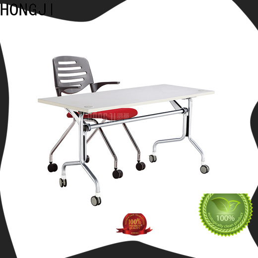 HONGJI foldable office table factory for school